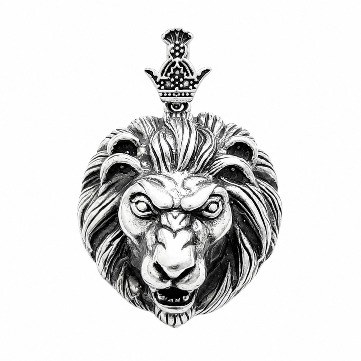 آویز مردانه رخ شیر